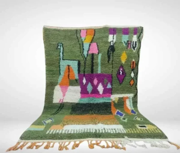 Green Moroccan Rug
