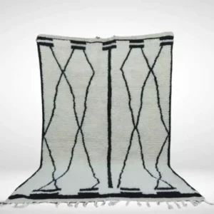 Black & White Area Rugs​