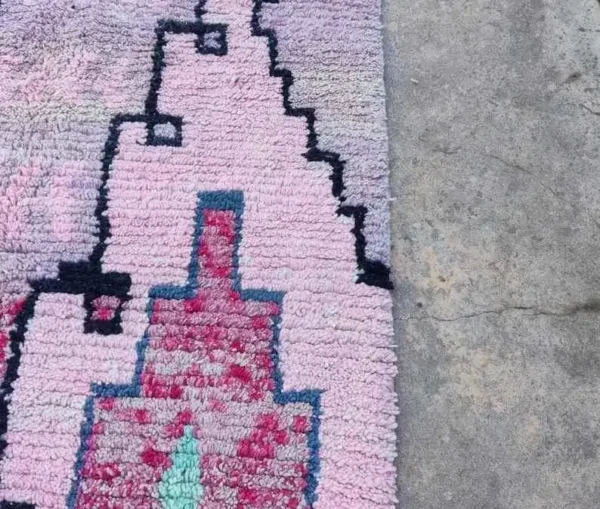 Moroccan Pink Rug​ - Image 3