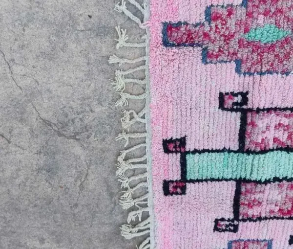 Moroccan Pink Rug​ - Image 6