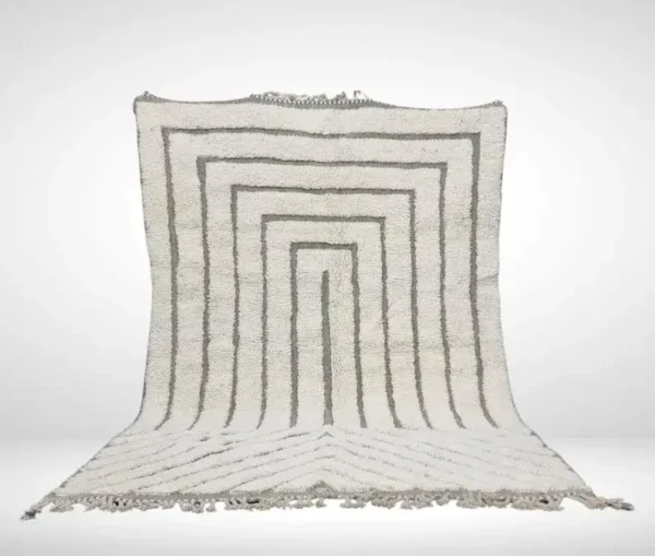White Moroccan Rug